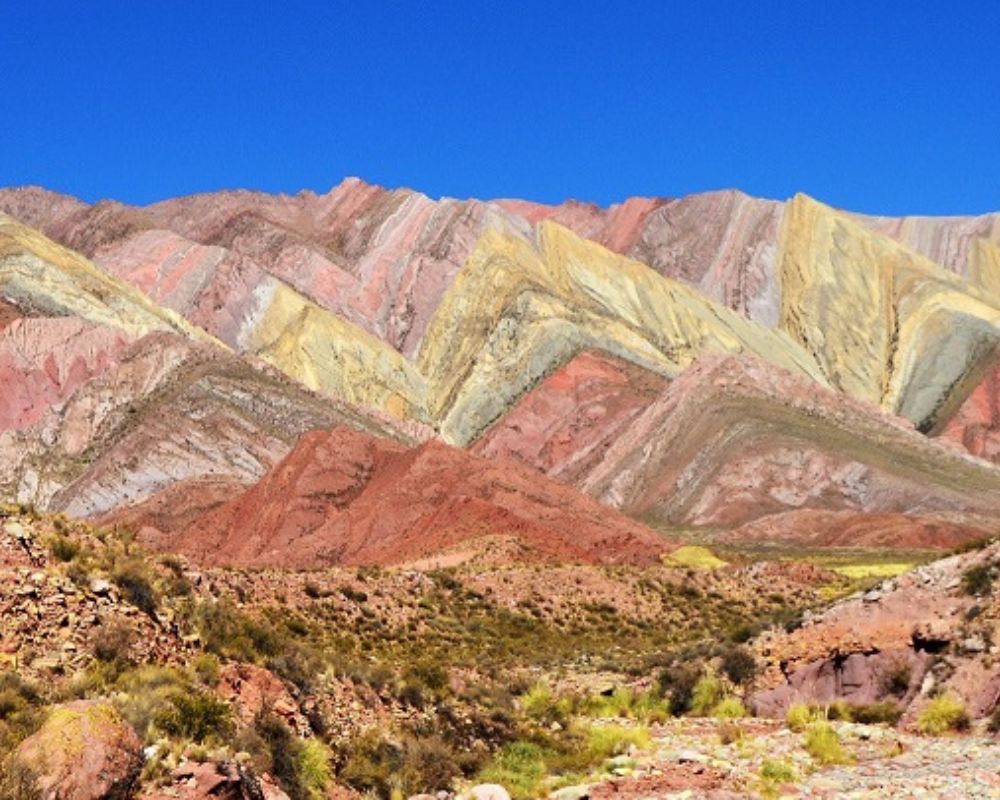 Serranías del Hornocal, cerro 14 colores, Humahuaca, Jujuy