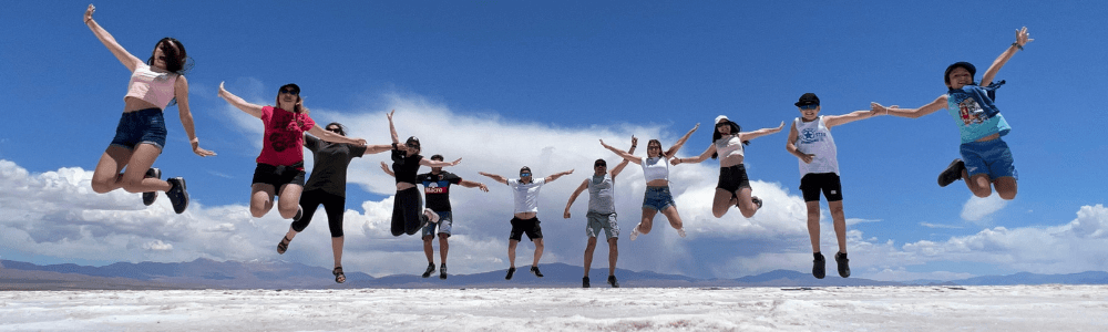 Salinas Grandes en familia, Jujuy