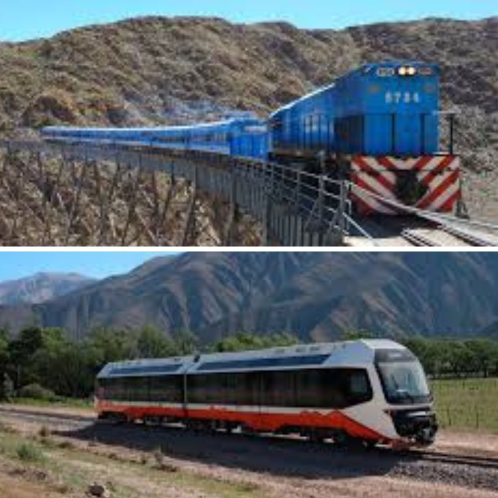 Tren de las Nubes en Salta y tren Solar en Quebrada de Humahuaca, Jujuy